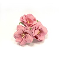 Дикая Роза 4,5 см, шебби-розовая
